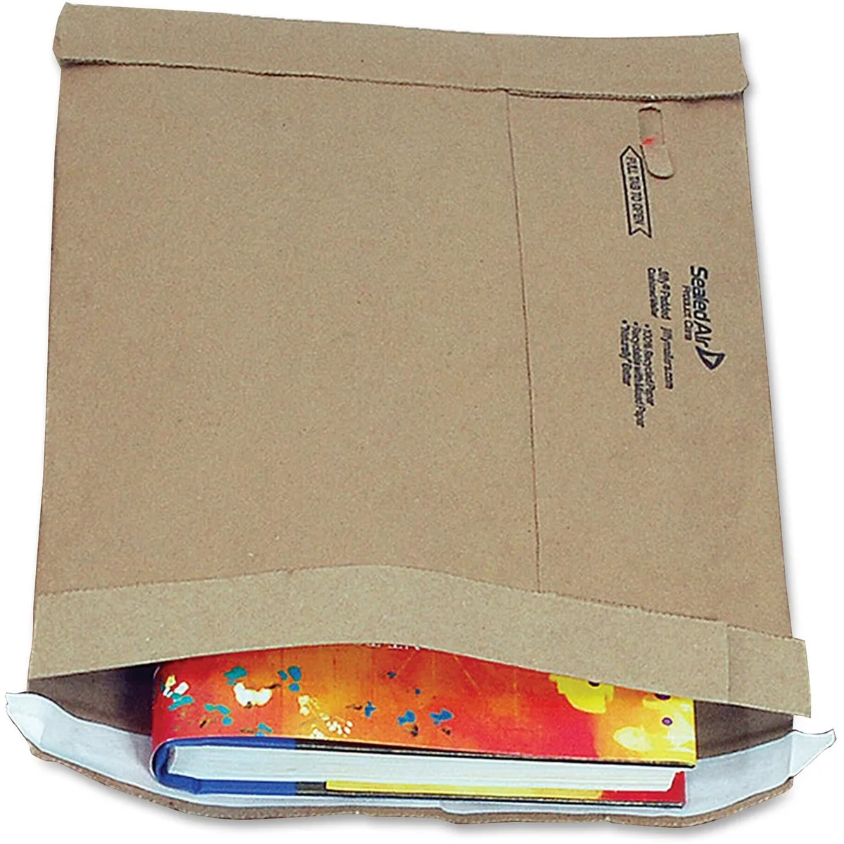 Sealed Air Sealed Air Jiffy Padded Self-Seal Mailer #7 14 1/4 x 20 Kraft 50 Carton 64542 — product photo