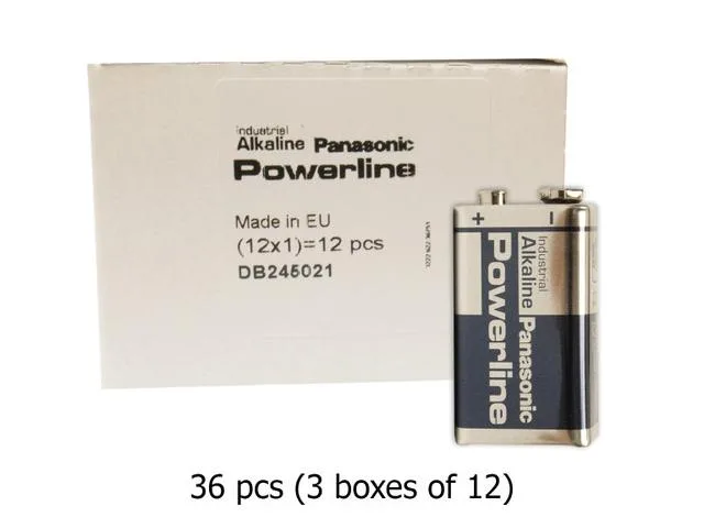 Panasonic Panasonic 6LR61AD1P 9V alkaline standard battery 36-pack — product photo
