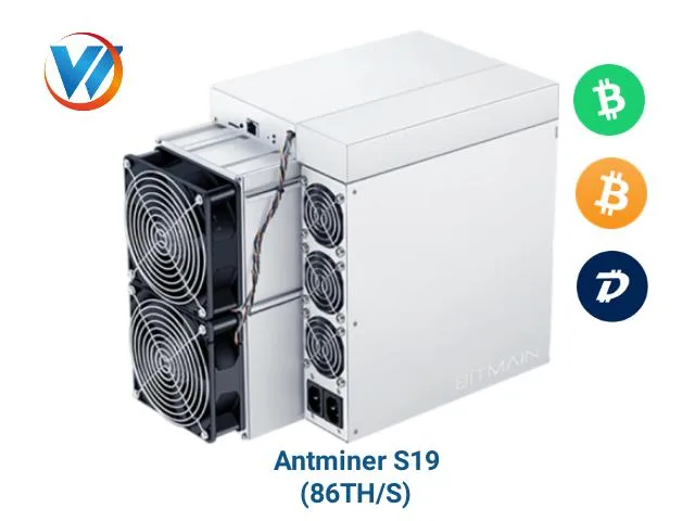 Antminer Antminer S19 86TH/s mining hardware — product photo
