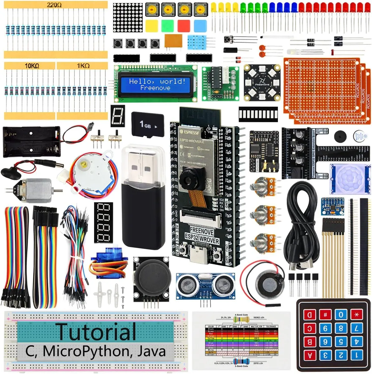 MCDODO MCDODO ESP32 CAM Development Board 240 MHz 122 Projects 795-Page Tutorial — product photo