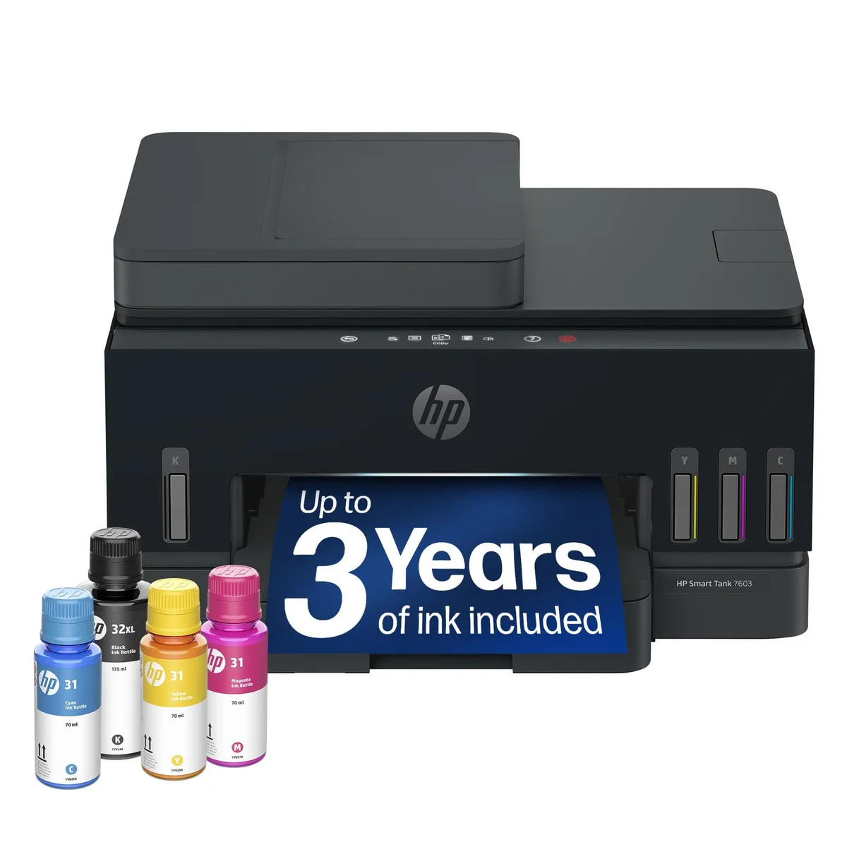 HP HP Smart Tank 7603 Ink Tank Printer with 8000 Color Pages — product photo