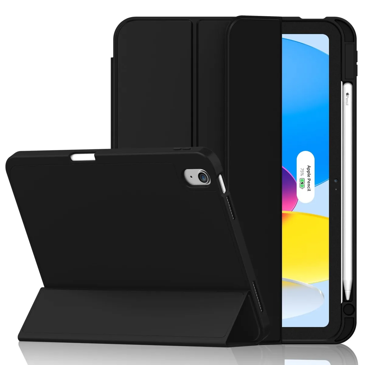 iMieet A3354 iPad 10.9 2022 / 11 2025 Case Black — product photo