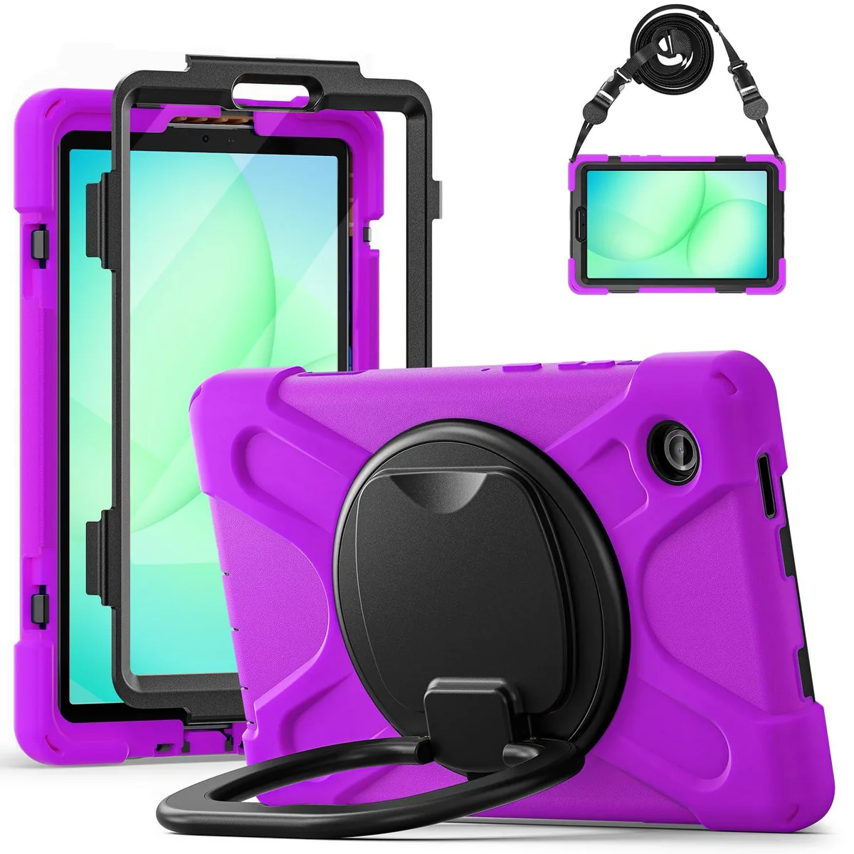 Timoom Timoom Rugged Silicone Case Purple 8.7" Tab A11 2025 A9 2023 — product photo