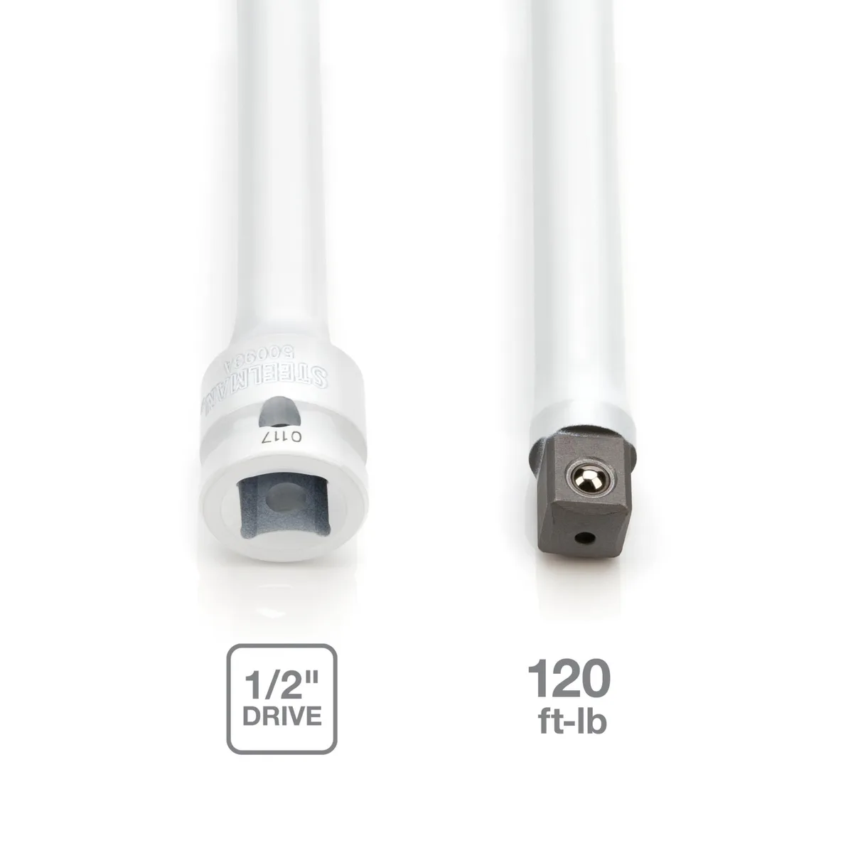 Steelman Steelman 50093A 1/2" Drive White 120 ft-lb Torque Extension — product photo
