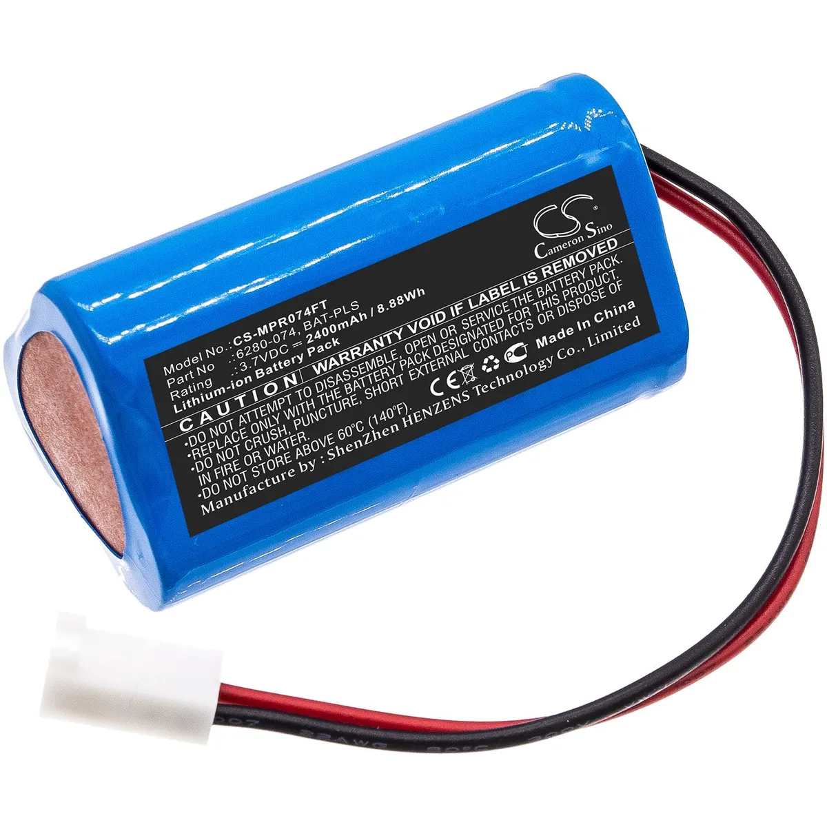 Cameron &amp; Co Cameron &amp; Co DS-CS-MPR074FT Li-ion Battery 3.7V 2400mAh Blue — product photo