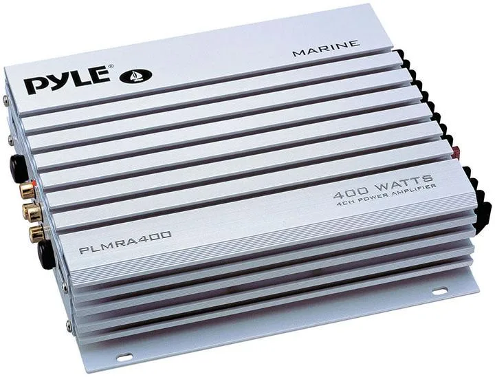 PYLE AUDIO PYLE AUDIO PLMRA400 Marine Amplifier 400 W 4 Channel — product photo