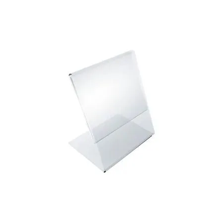 Azar Displays Azar Displays 112736 Angled Sign Holder Clear Pack of 10 — product photo