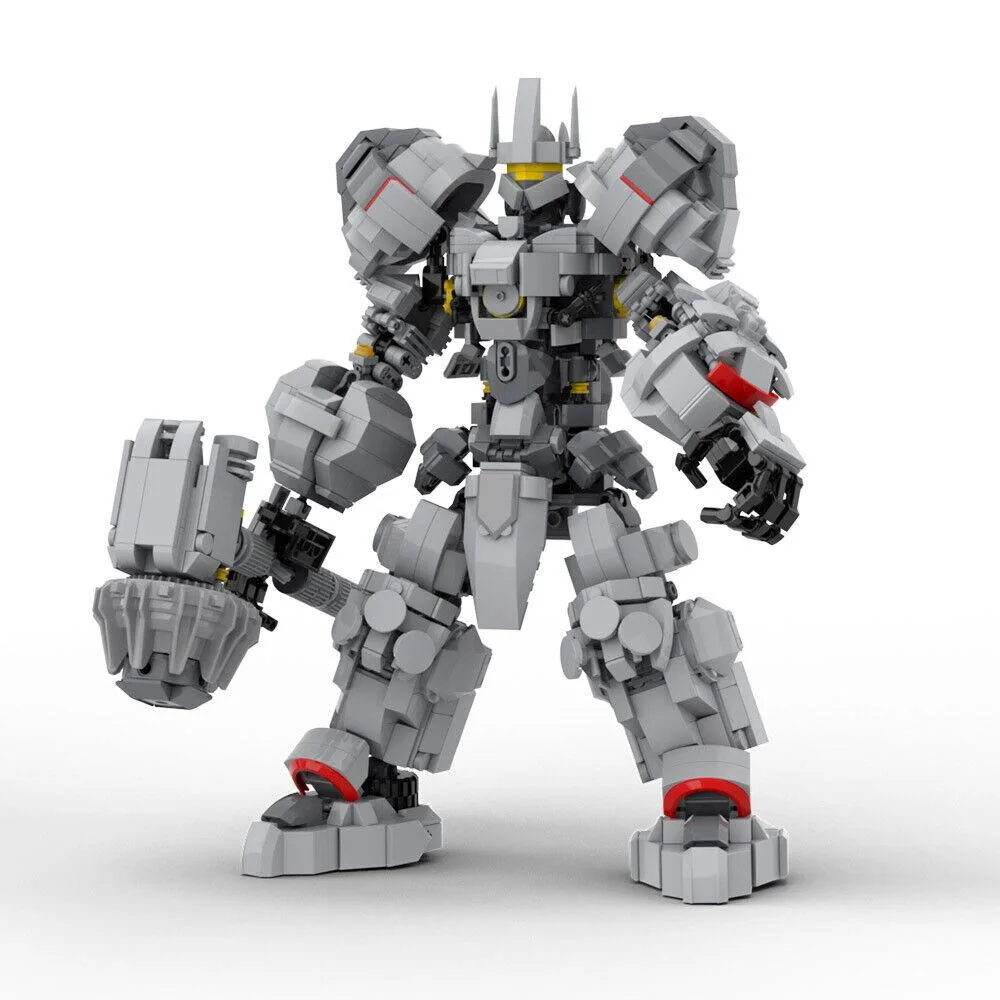 ZITIANYOUBUILD ZITIANYOUBUILD Reinhardt Tank Hero 1307 Pieces Educational Building Set — product photo