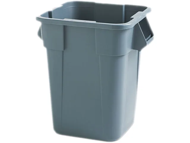 Rubbermaid Commercial Rubbermaid Commercial Brute Container Square Polyethylene 40Gal Gray — product photo