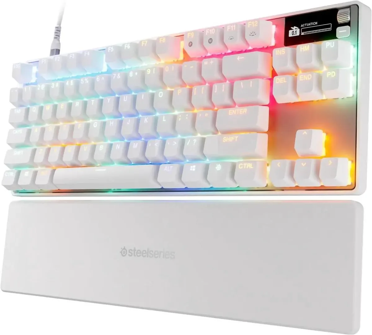 SteelSeries SteelSeries Apex Pro TKL Gen 3 White Wired Gaming Keyboard — product photo