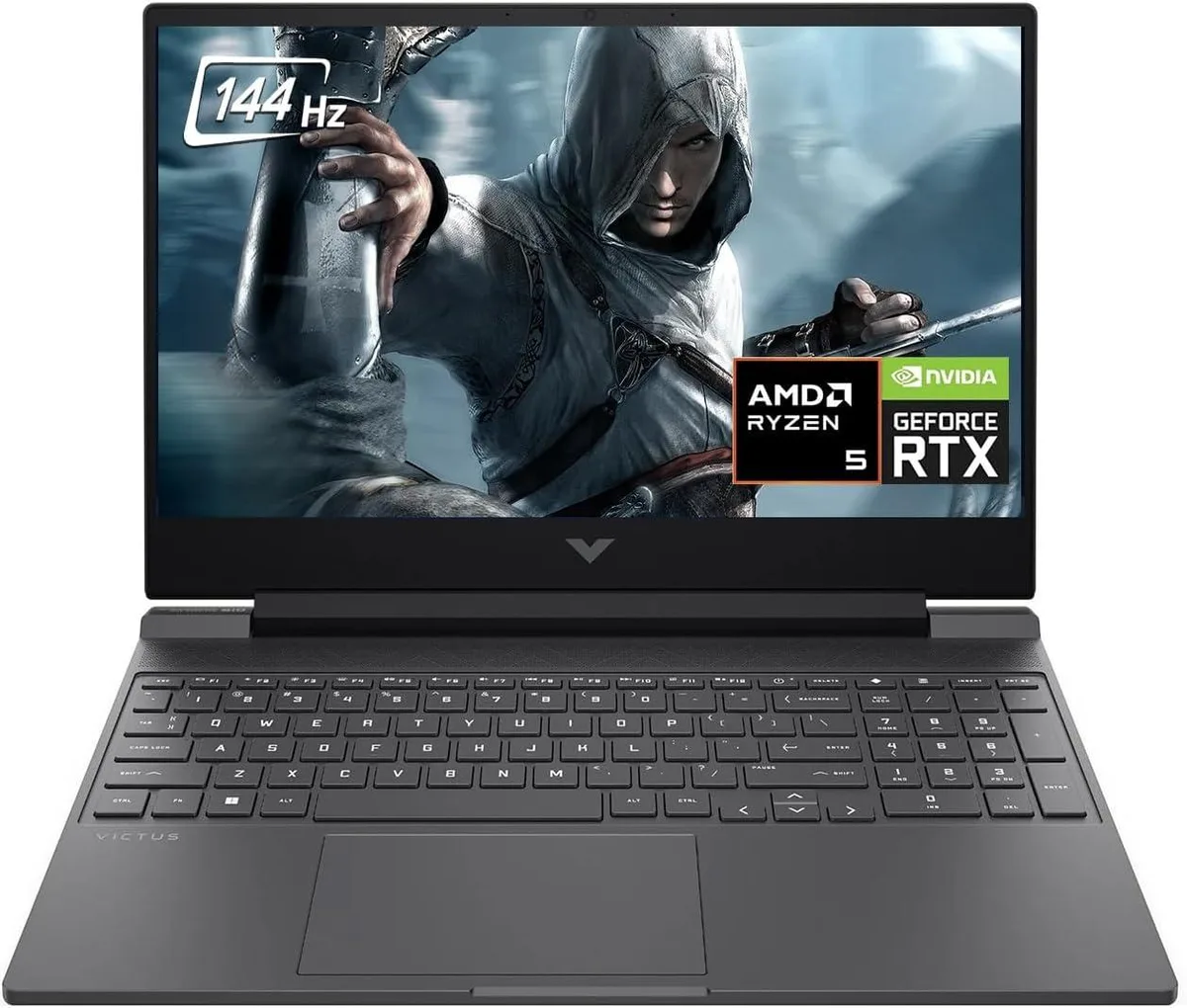 HP HP Victus 15 Raider AMD Ryzen 5 7535HS Radeon RX 6550M 64GB 1TB gaming laptop — product photo