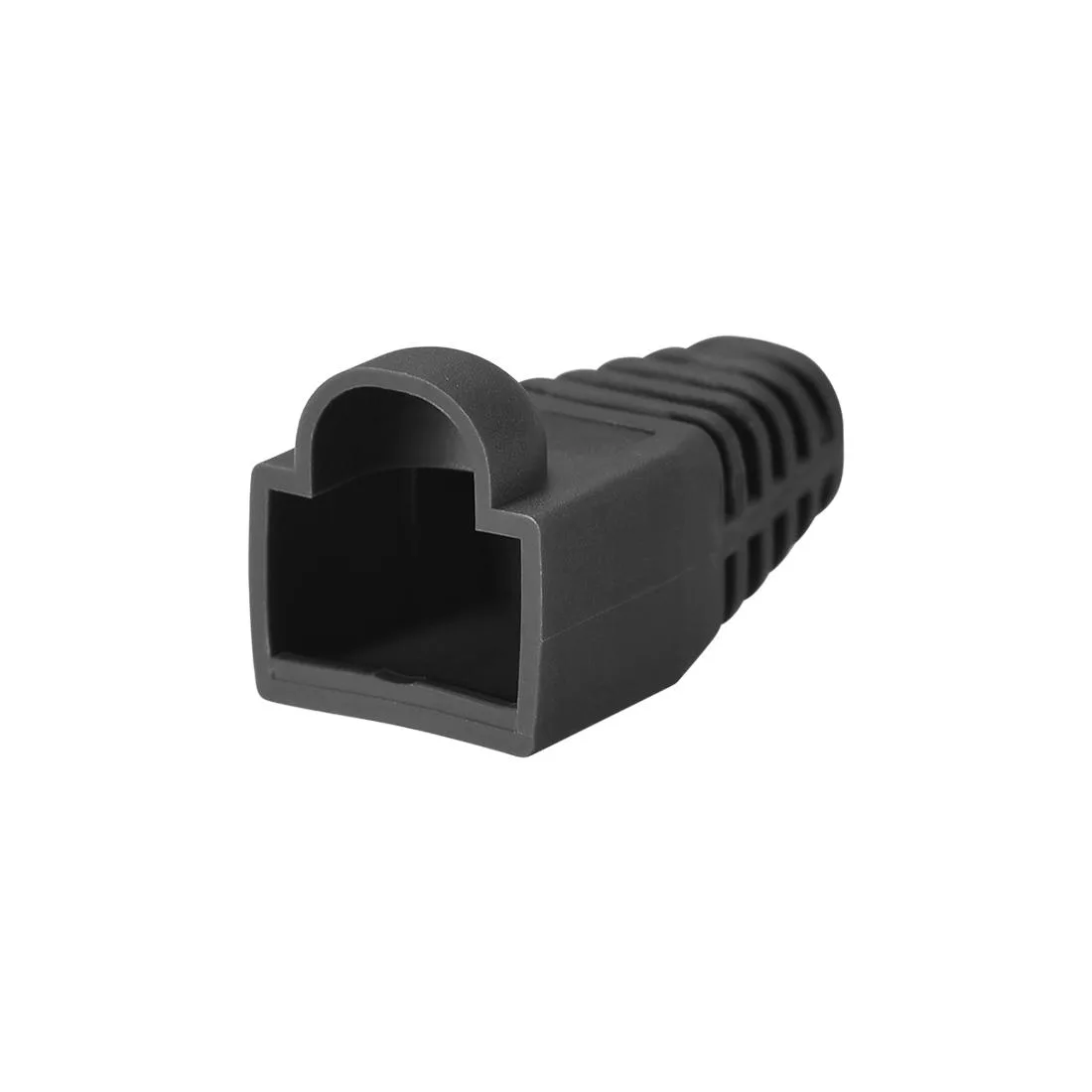 Unique-Bargains Unique-Bargains RJ45 Boots Cover 6mm Hole Black 100Pcs — product photo