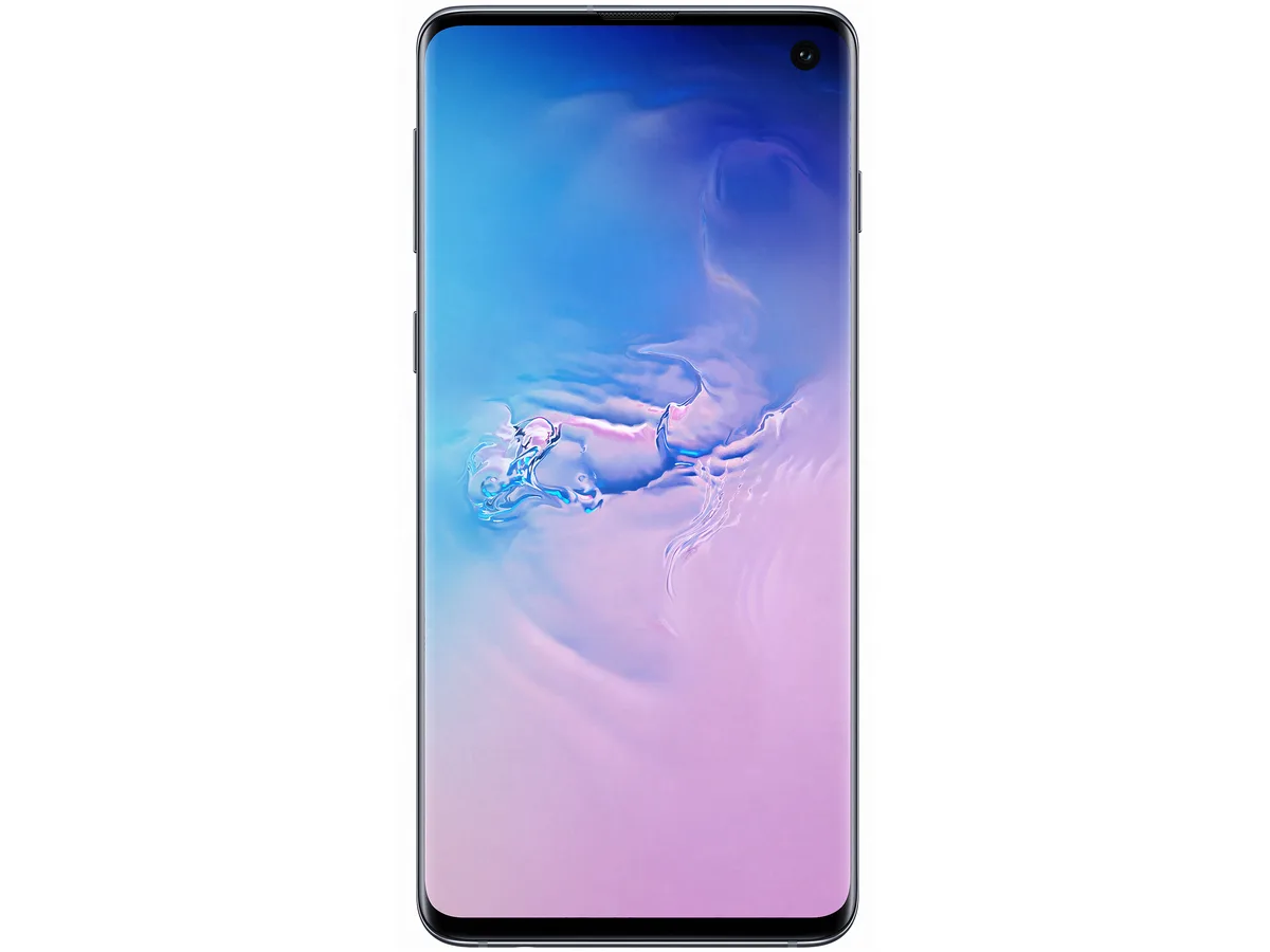 SAMSUNG Samsung Galaxy S10 Prism Blue 128GB 8GB RAM 6.1" cell phones - unlocked — product photo