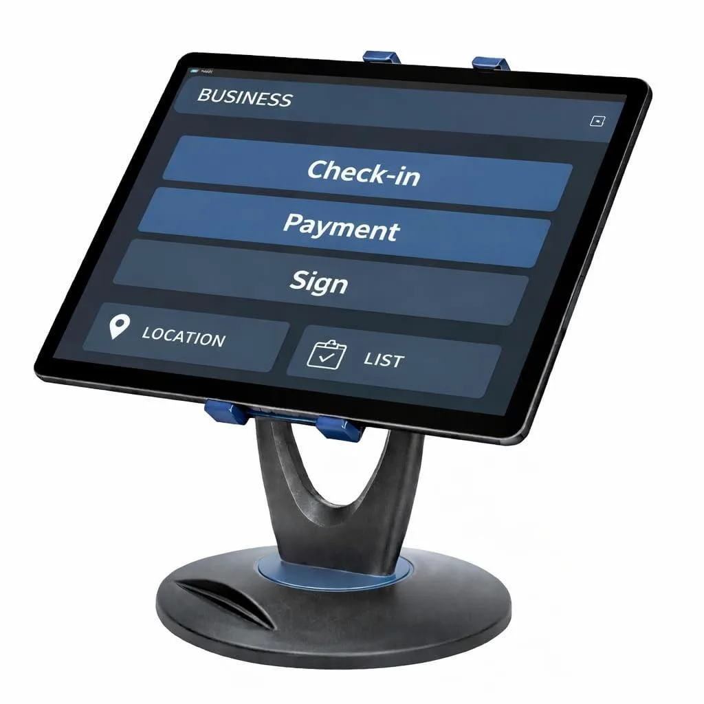 Bipra Bipra 2 in 1 accessory heavy base tablet stand 360 rotation handle — product photo