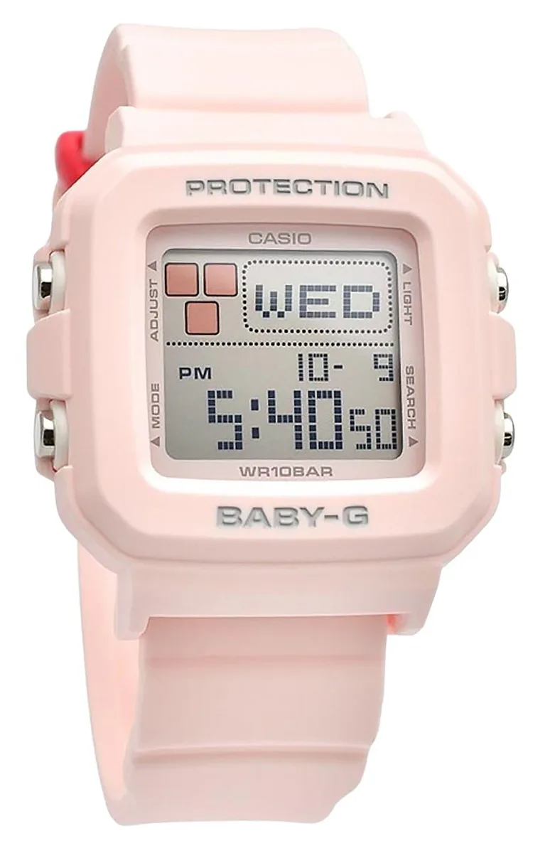 CASIO CASIO Baby-G BGD-10L-4 100m 39.00mm Pink Resin Watch — product photo