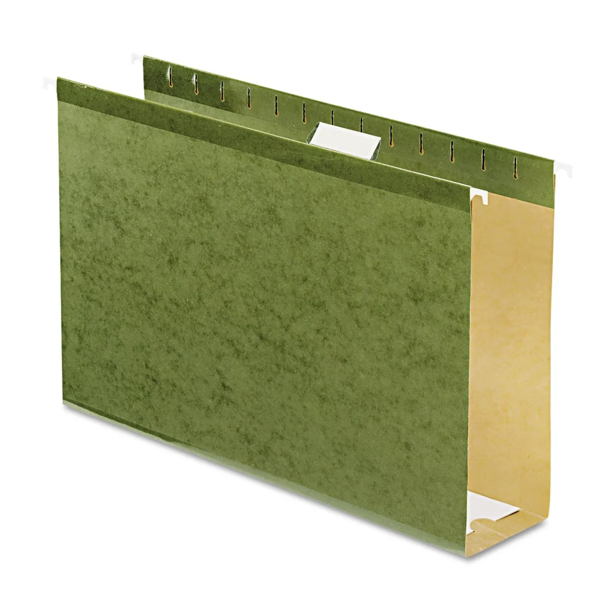 Pendaflex Essentials Pendaflex Essentials 4153X3 Legal Hanging Folders 3" Green 25/Box — product photo