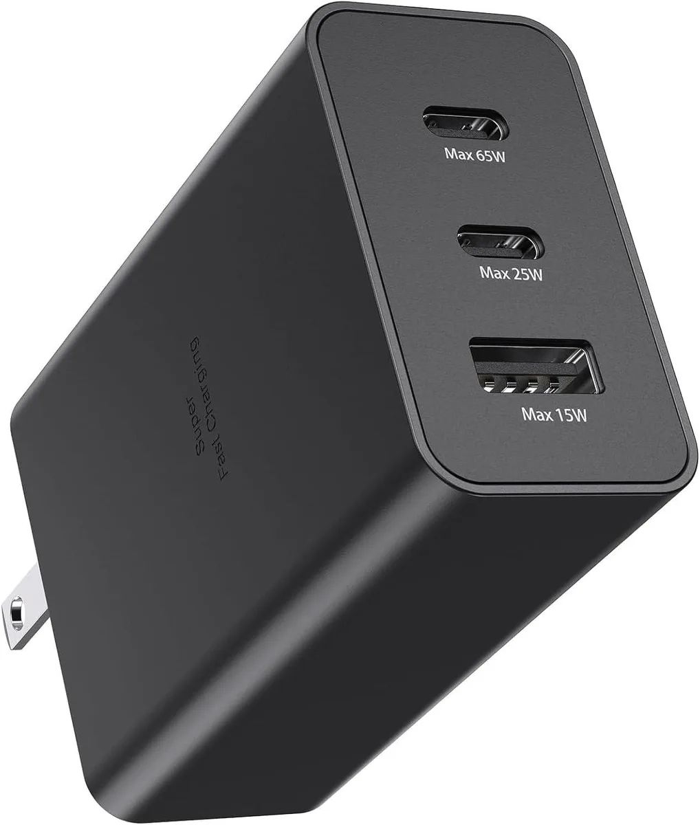 ONITOON ONITOON 65W 3-Port GaN Wall Charger — product photo
