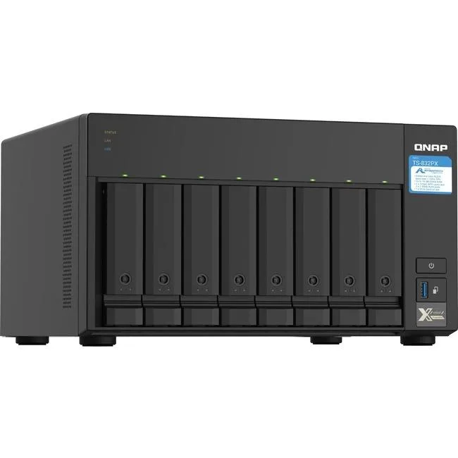 Qnap Qnap TS-832PX-4G-US 8-Bay NAS 4GB DDR4 — product photo