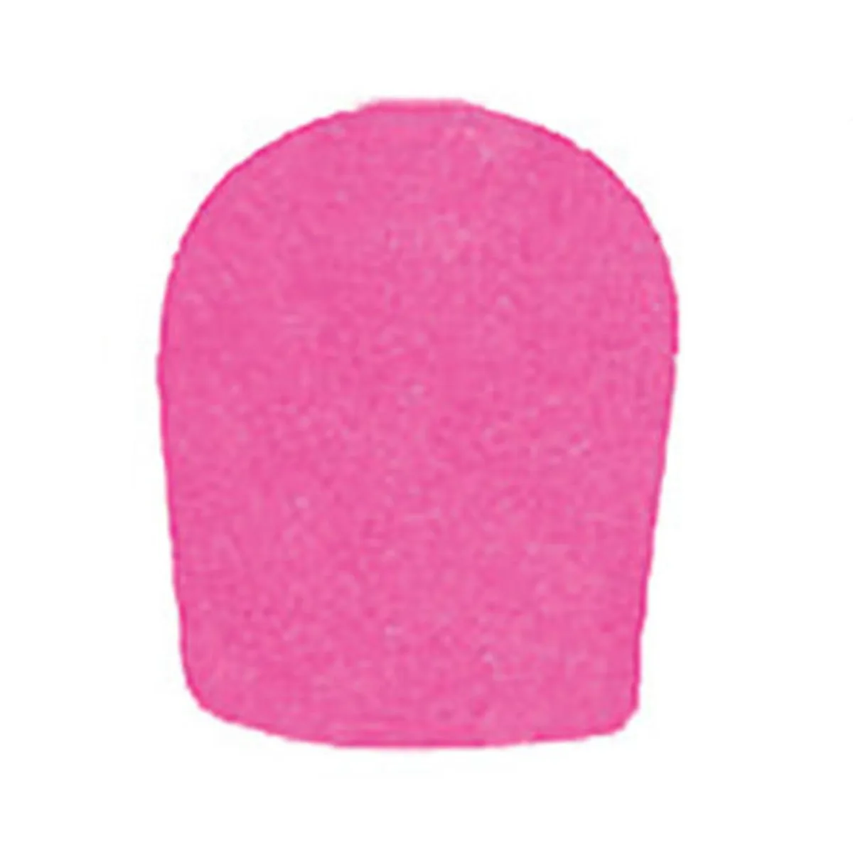 Neon pink foam windscreen 41 mm diameter open-cell SonicFoam finish
