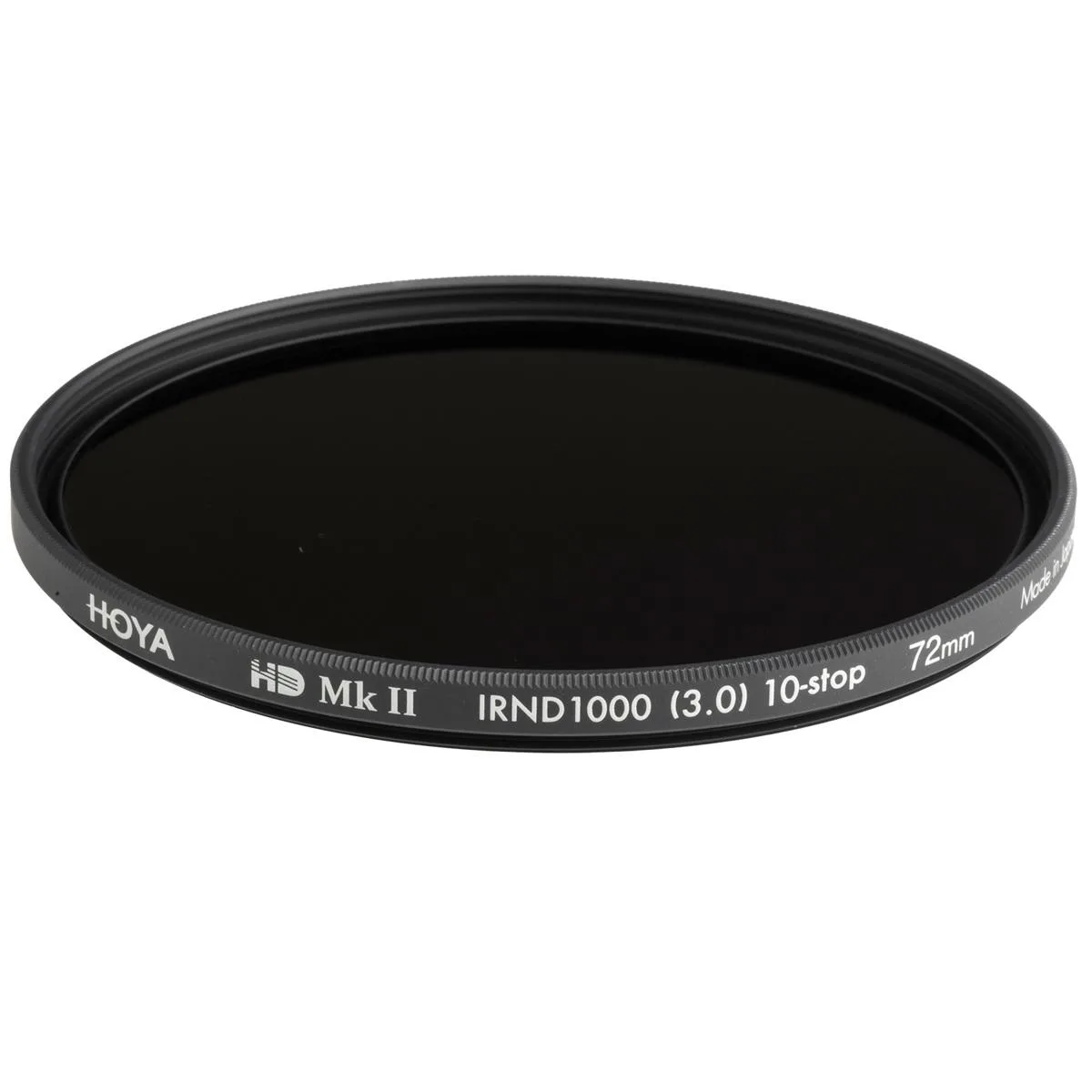 HOYA Filter HOYA Filter 72mm HD MKII IRND 1000 Neutral Density 3.0 10-Stop camera accessory — product photo