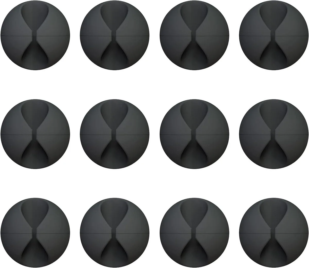 Corn Electronics Corn Electronics 12 Pack Cable Clips Black — product photo