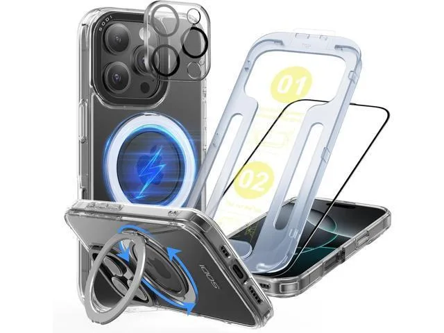 Manw Manw 3 in 1 iPhone 16 Pro Max Case 6.9" Clear cell phones - unlocked — product photo