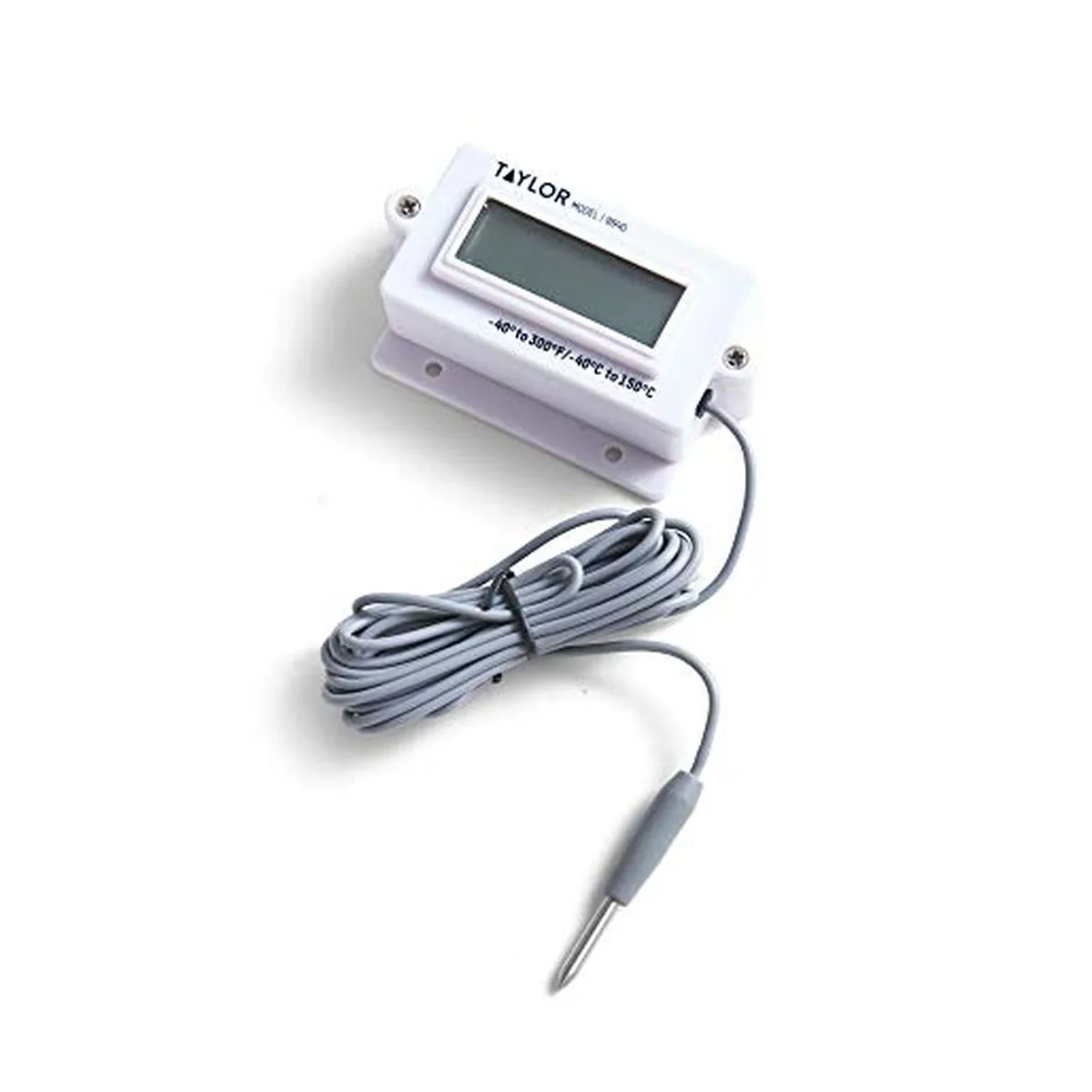  Commercial Digital Panel Mount Thermometer -40 to 300°F Waterproof Probe 10 ft — product photo