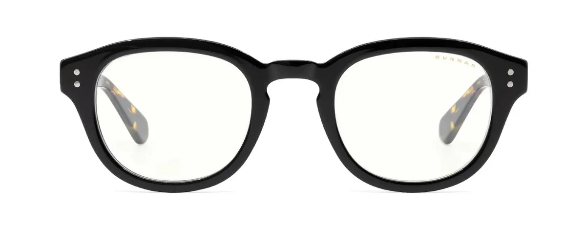 Gunnar Optiks, LLC. Gunnar Emery Computer Glasses Onyx Jasper Clear Lens 35% Blue Light 100% UV EME-08909 — product photo