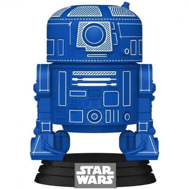 Funko Funko 86845 R2-D2 Blueprint Vinyl Action Figure — product photo