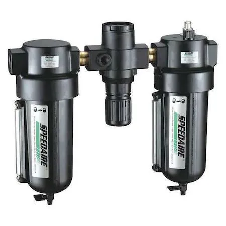 SPEEDAIRE SPEEDAIRE 4ZM01 Filter/Regulator Lubricator 5-150 psi — product photo