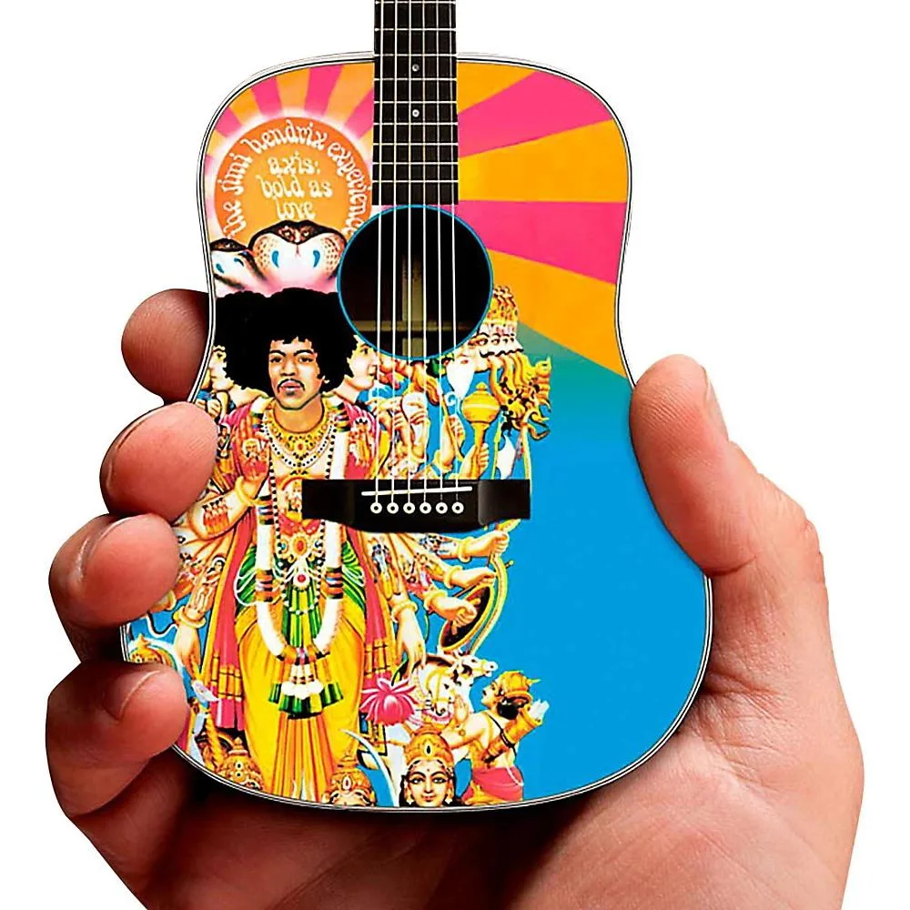 Axe Heaven Axe Heaven 149762 Jimi Hendrix Axis Bold As Love Miniature Guitar Replica accessory — product photo