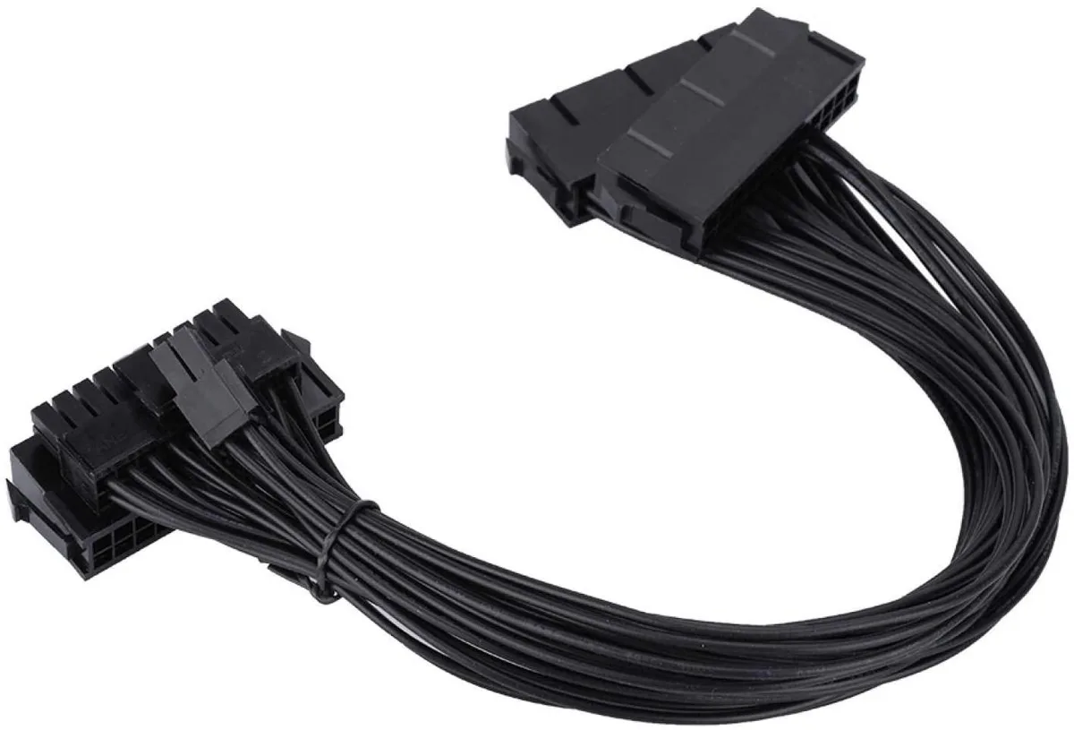 myVolts myVolts Dual PSU Adapter Practical Thin 24Pin 20+4 85cm 2000W — product photo