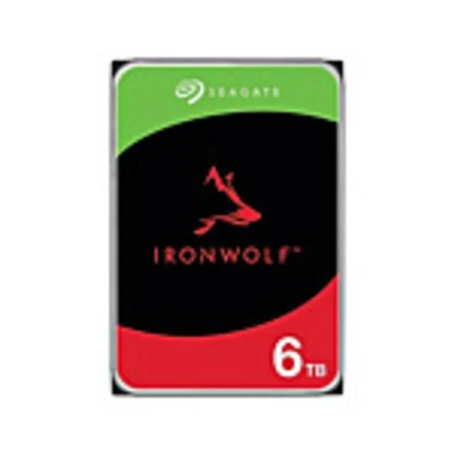 Seagate Seagate IronWolf ST6000VN006 6 TB 3.5" 5400 RPM 256 MB SATA internal hard drive — product photo