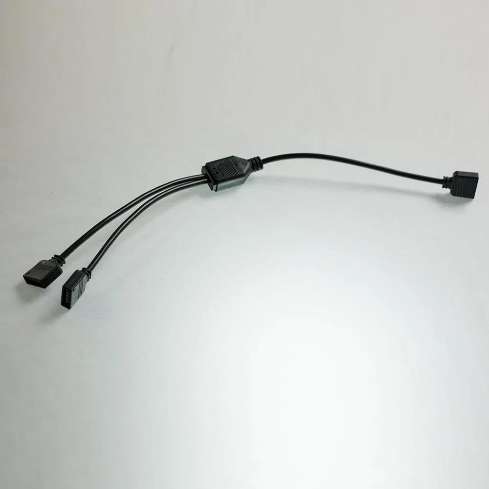 ModMyMods ModMyMods 5-Pin Female RGBW 2-Way Splitter Cable Black MOD-0257 — product photo