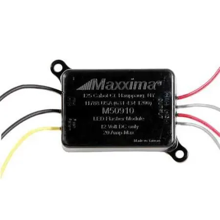 Maxxima Maxxima M50910 Automotive Flasher 12.8V DC 20A 16 Patterns Blunt Cut Wires — product photo