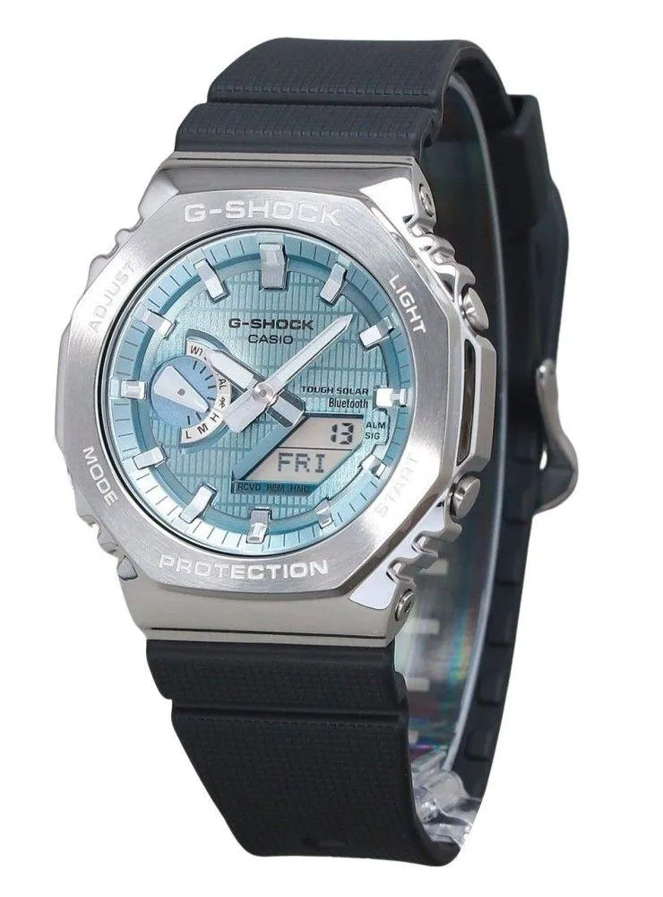 CASIO CASIO G-Shock GBM-2100A-1A2 Ice Blue Dial Solar Watch — product photo