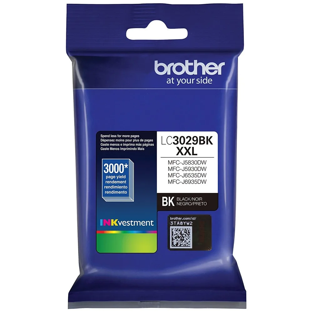 Brother Brother LC3029BK Super High Yield Black Ink Cartridge 3000 Pages — product photo