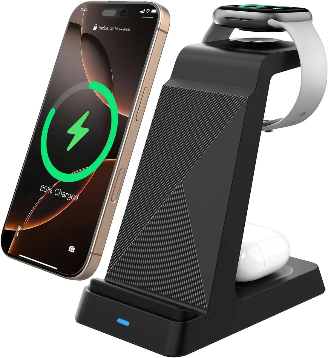 FLEANE FLEANE 3-in-1 Wireless Charger 2025 18W Fast Charging — product photo