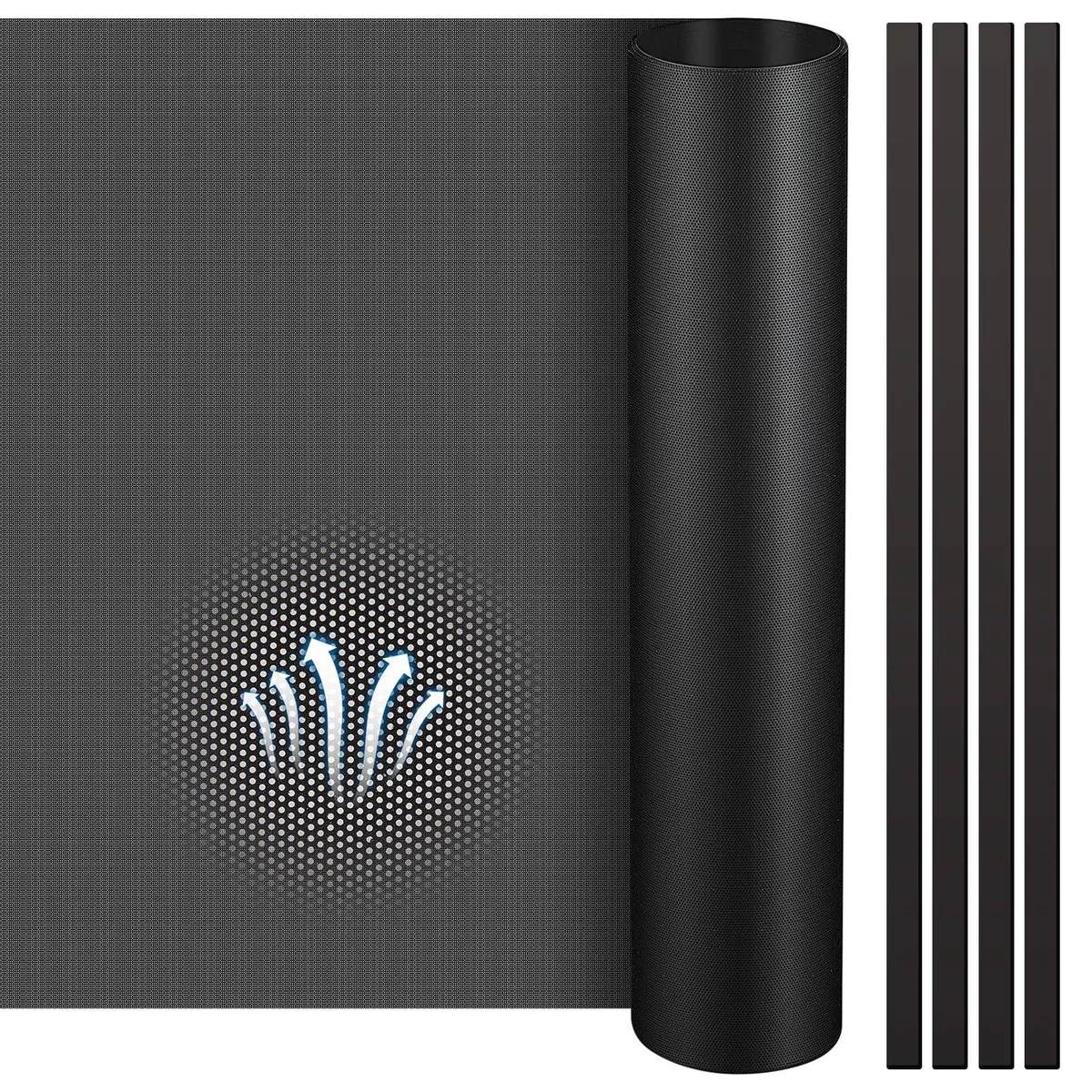  Woanger-Filter-59 fan accessory 2 pcs 1000 x 300 mm 8 magnetic strips — product photo