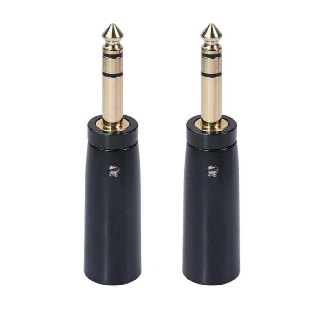 Ruth's sister Ruth's sister LZ1166G 6.35mm Stereo Male to Male Audio Converter 2-Pack — product photo
