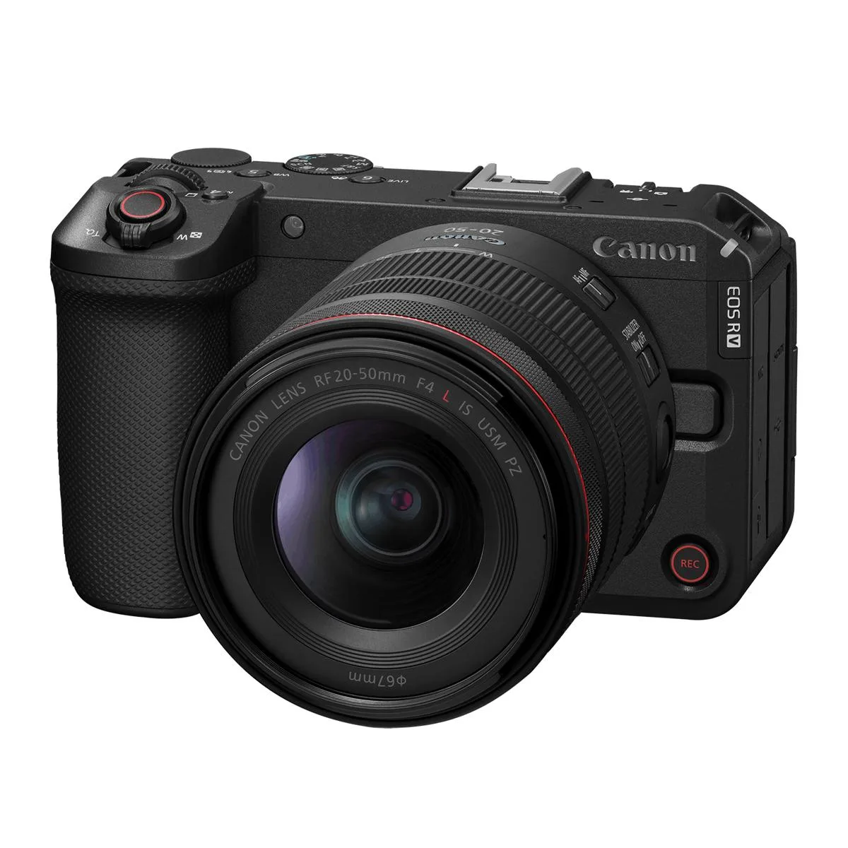 Canon Canon EOS R6 V 32.5MP Compact Mirrorless Camera with RF 20-50mm f/4 L IS USM Power Zoom Lens — product photo
