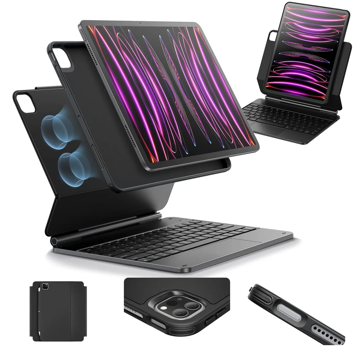 V2 Technologies V2 Technologies Rebound 360 2 in 1 accessory for iPad Pro 12.9 — product photo