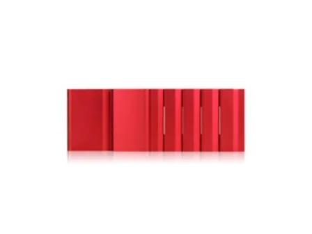 iStarUSA Inc. iStarUSA DD-200-SEA-RED 2U Rack Mount Chassis Red — product photo