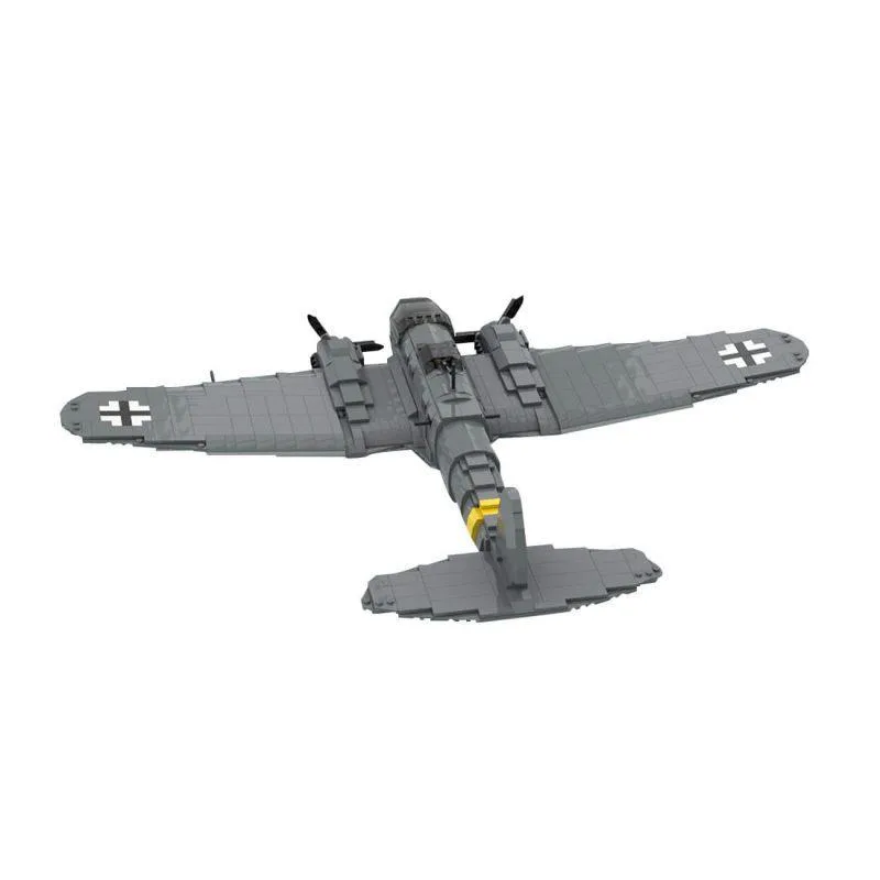 ZITIANYOUBUILD ZITIANYOUBUILD MOC-182474 Heinkel He 111 Bomber Building Set 1307PCS 1/35 Scale — product photo