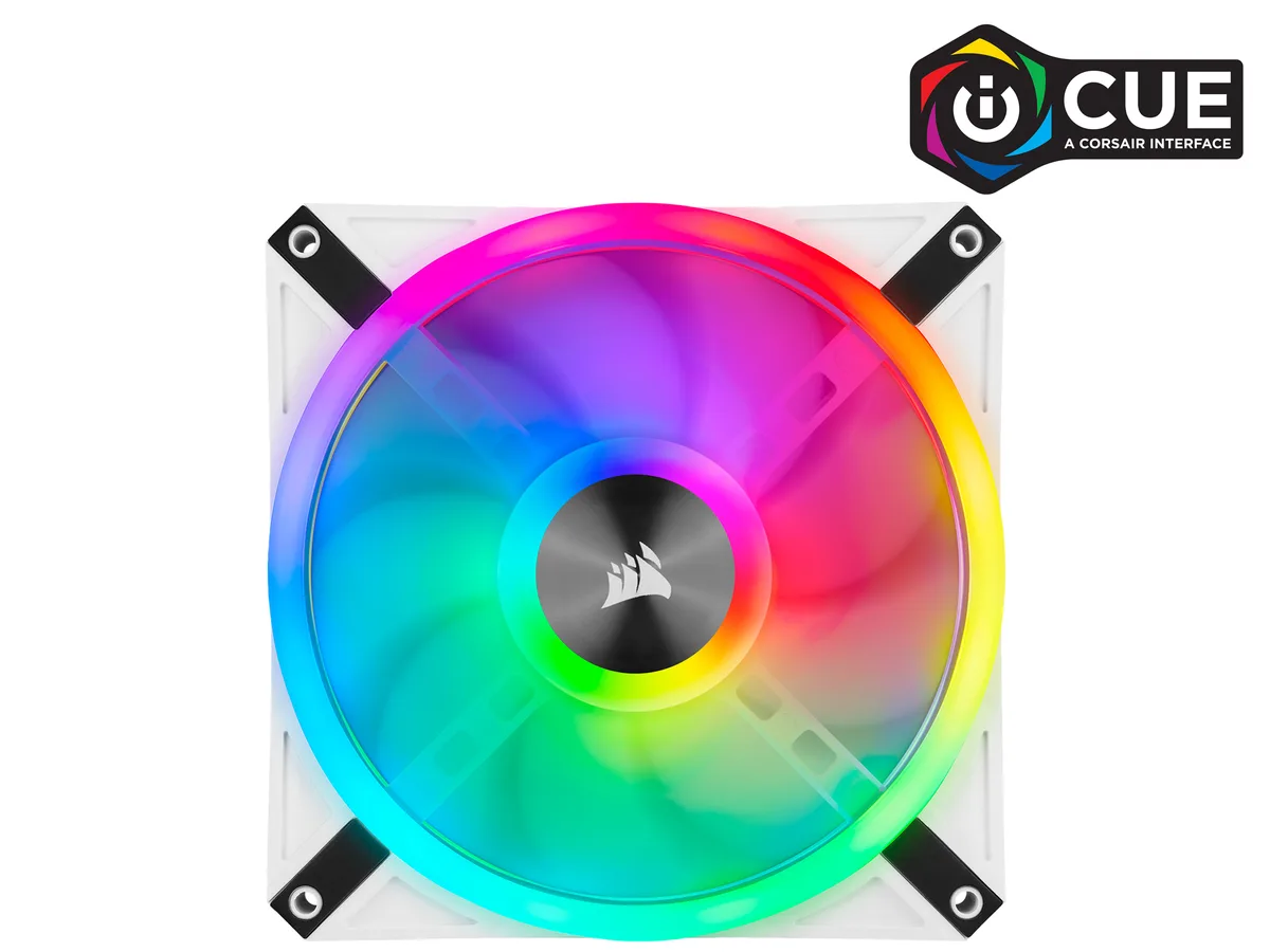 Corsair Corsair iCUE QL140 RGB White 140mm case fan CO-9050105-WW — product photo