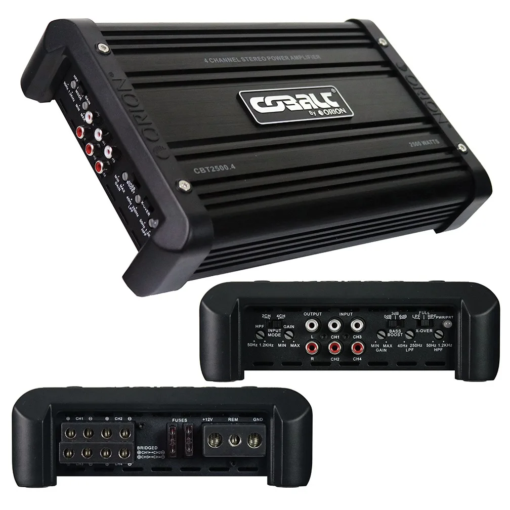 Orion Orion CBT2500.4 Cobalt 4-channel car amplifier 2500W max — product photo
