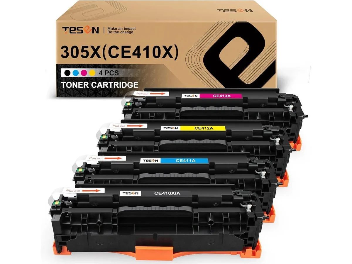 V4ink V4ink TESEN 305X CE410X High Yield Toner Cartridge 4-Pack — product photo