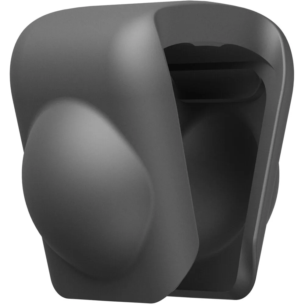Black silicone lens cap for Insta360 ONE RS and ONE R 360 cameras