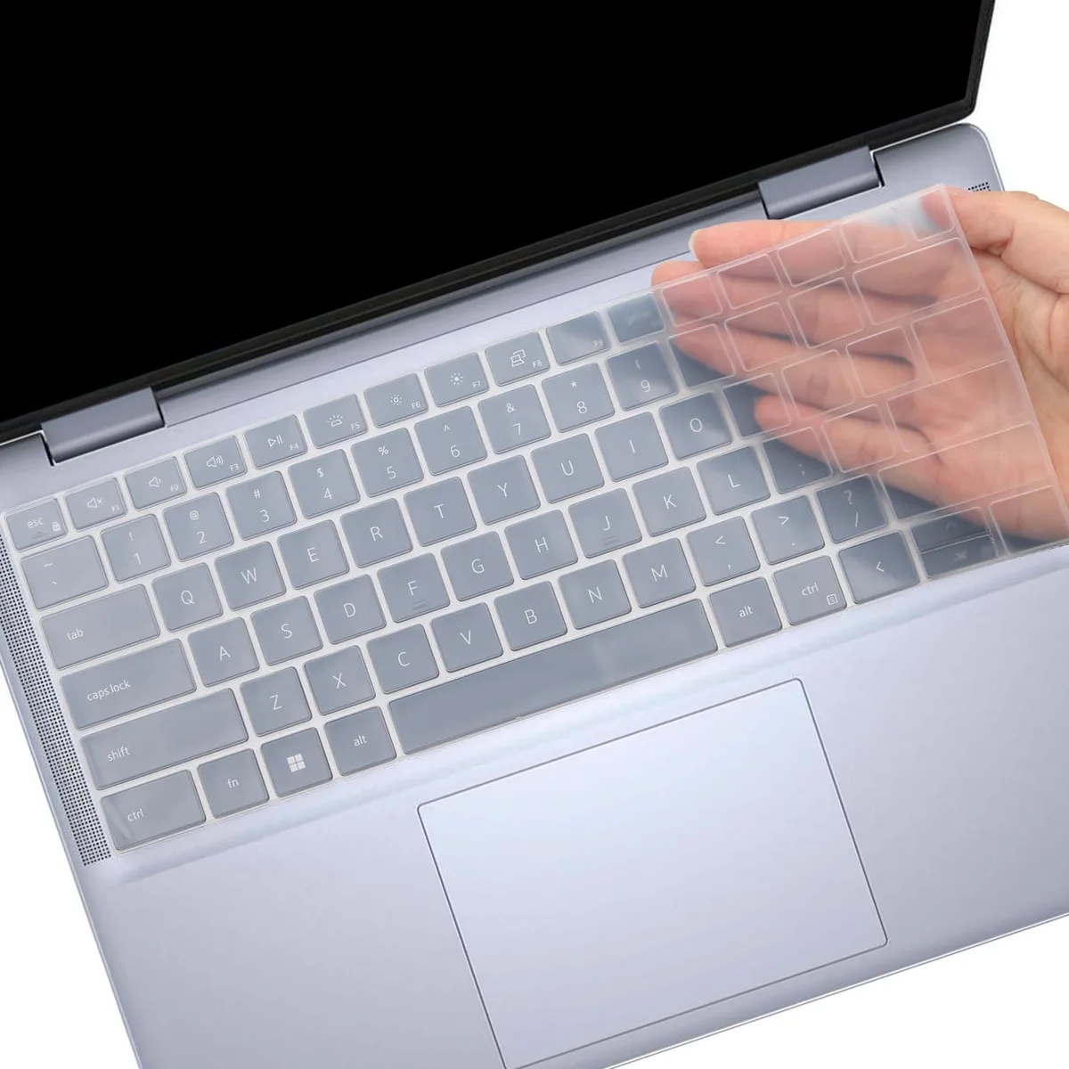  MUBUY-GOL Keyboard Cover Clear for Dell Inspiron 14 16 US Layout — product photo