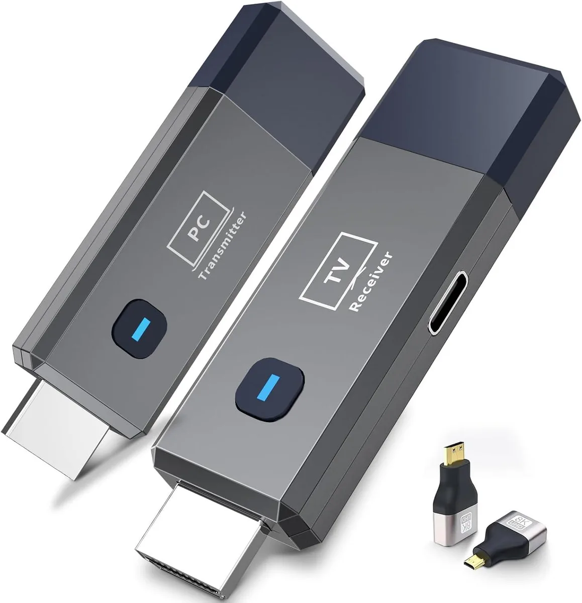 FLEANE FLEANE Wireless HDMI Adapter 328ft 1080P Dual-Band 2.4/5.8G — product photo